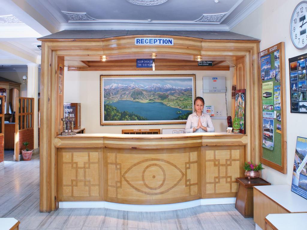 Hotel Blue Heaven Покхара Экстерьер фото